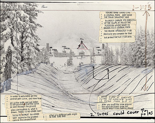 The Shining: Overlook Hotel Sketch